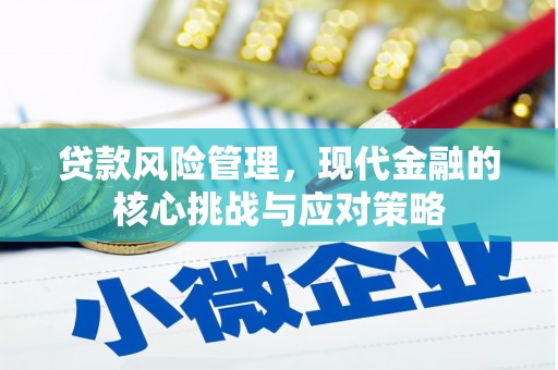 深水埗贷款风险管理，现代金融的核心挑战与应对策略