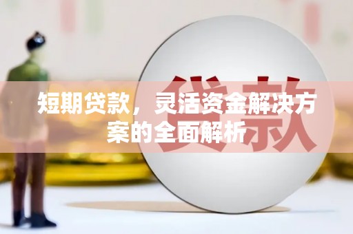 深水埗短期贷款，灵活资金解决方案的全面解析
