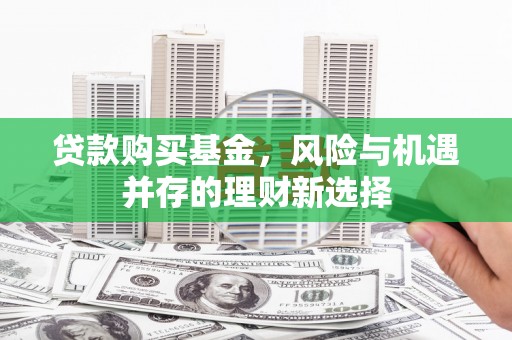 深水埗贷款购买基金，风险与机遇并存的理财新选择