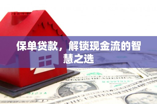 深水埗保单贷款，解锁现金流的智慧之选