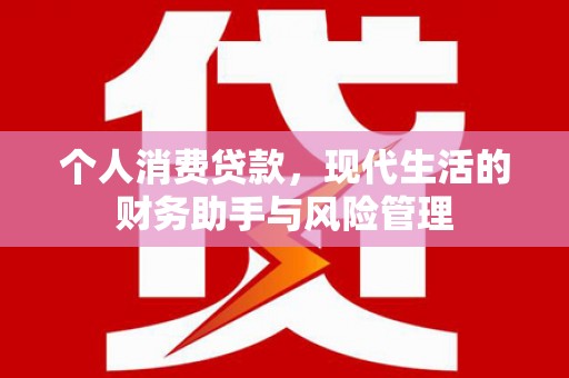 深水埗个人消费贷款，现代生活的财务助手与风险管理