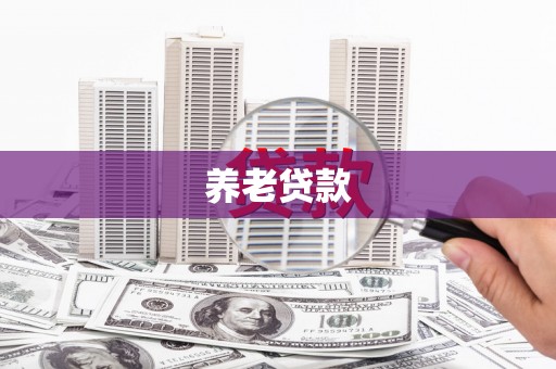 深水埗养老贷款
