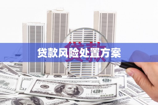深水埗贷款风险处置方案