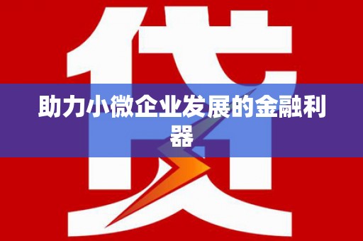 深水埗助力小微企业发展的金融利器