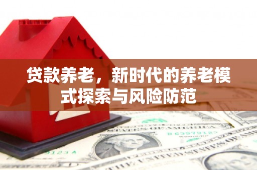 深水埗贷款养老，新时代的养老模式探索与风险防范